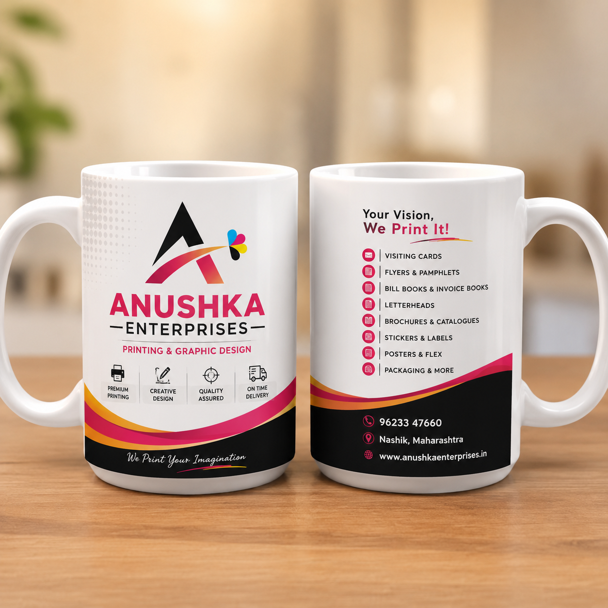 White Coffee Mug