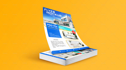 Art Paper Flyer 8.5"x5.5" (1/8) - 170 GSM