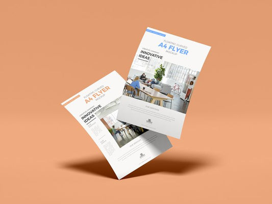 1/4 Size Flyer (8.5×11) - 210 GSM Art Paper | Multi Colour